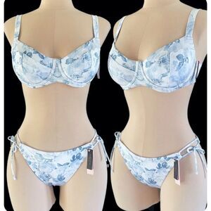 Victorias Secret Swim Wicked Push up without padding Bikini top & bottom Set